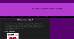 Desktop Screenshot of luscht-party.de